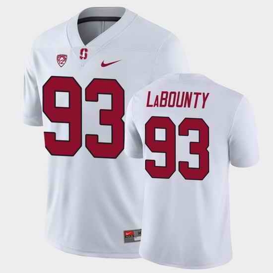Men Stanford Cardinal Trey Labounty Game White College Football Jersey